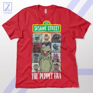 Memories in Motion Puppet Eras Tour Red T-Shirt