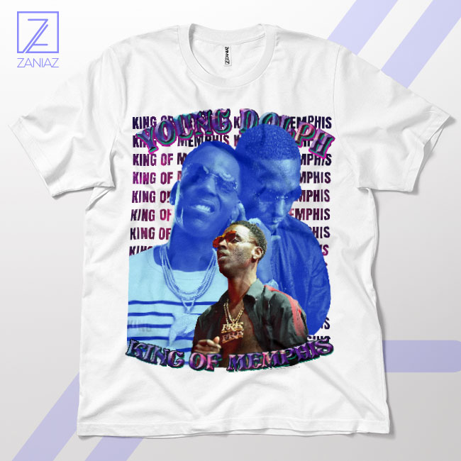 Memphis Legend Young Dolph Graphic White T-Shirt