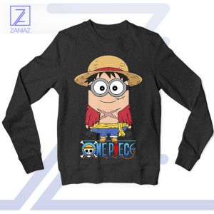 Minion One Piece Luffy Bounty Hunter Sweatshirt