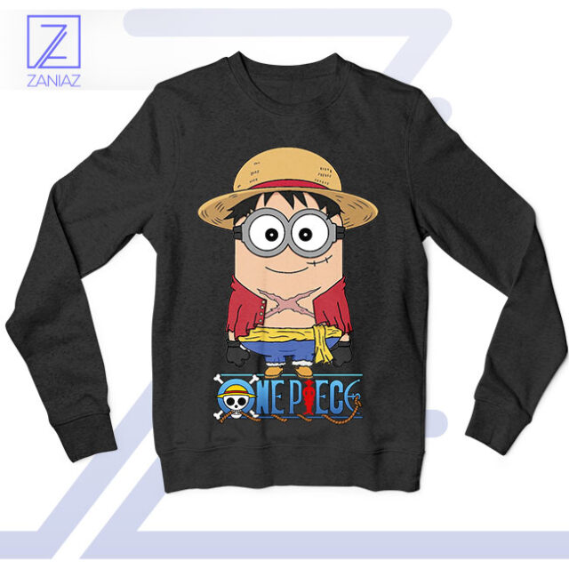 Minion One Piece Luffy Bounty Hunter Sweatshirt