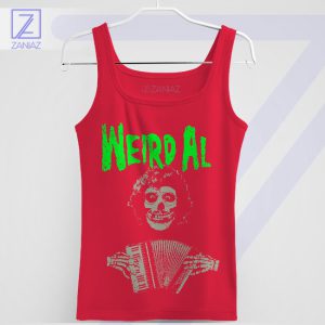 Misfits Rebel Spirit Accordion Music Red Tank Top