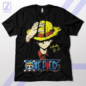Monkey D Luffy Signature Pirate King T-Shirt