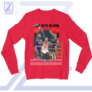 Motor City's Best Dave Bing Basketball Red Sweatshirt