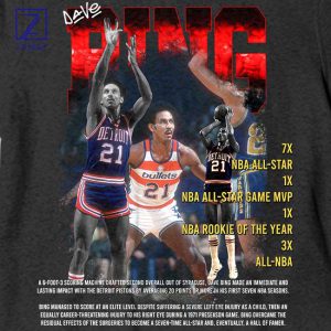 Motor City's Best Dave Bing Basketball Sweatshirt 2