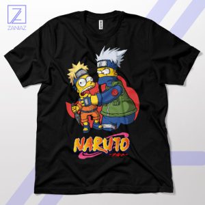 Ninja Family Fun Bart and Homer T-Shirt