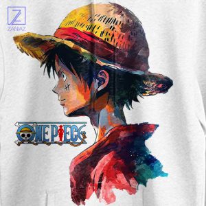 One Piece Masterpiece Luffy with Straw Hat Hoodie 2
