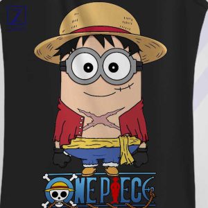 Pirate King Minion Monkey D Luffy Tank Top 2