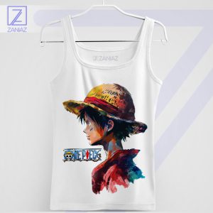 Pirate King's Journey Luffy with Straw Hat Tank Top