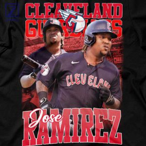 Power and Precision José Ramírez Guardians T-Shirt 2