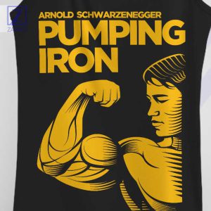 Pumping Iron Motivation Arnold Quote Tank Top 2