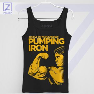 Pumping Iron Motivation Arnold Quote Tank Top