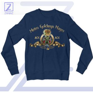 Retro Mars Attacks Goldwyn Mayer Navy Sweatshirt