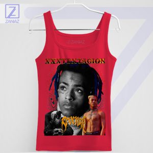 Revenge Immortalized XXXTentacion Red Tank Top