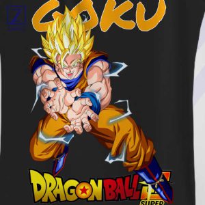 Saiyan Warrior's Pride Goku Kamehameha Tank Top 2