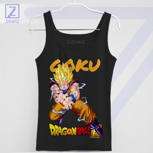 Saiyan Warrior's Pride Goku Kamehameha Tank Top