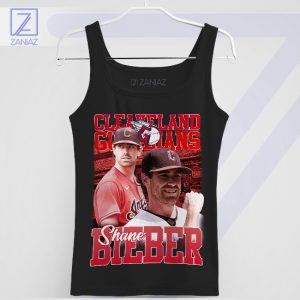 Shane Bieber's Triumph Guardians Black Tank Top