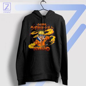 Shinobi Way Naruto Uzumaki Graphic Black Hoodie