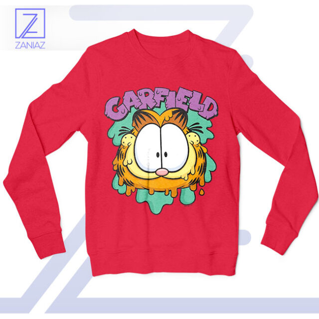 Slime-tastic Style with Garfield Sweatshirt