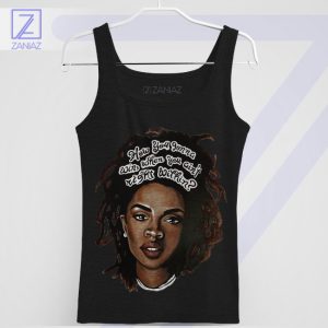 Songbird Style Exotic Lauryn Hill Black Tank Top
