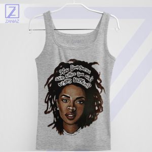 Songbird Style Exotic Lauryn Hill Sport Grey Tank Top