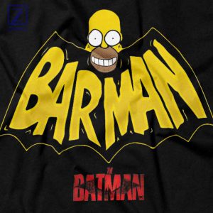 Springfield's Dark Knight Homer Barman T-Shirt 2
