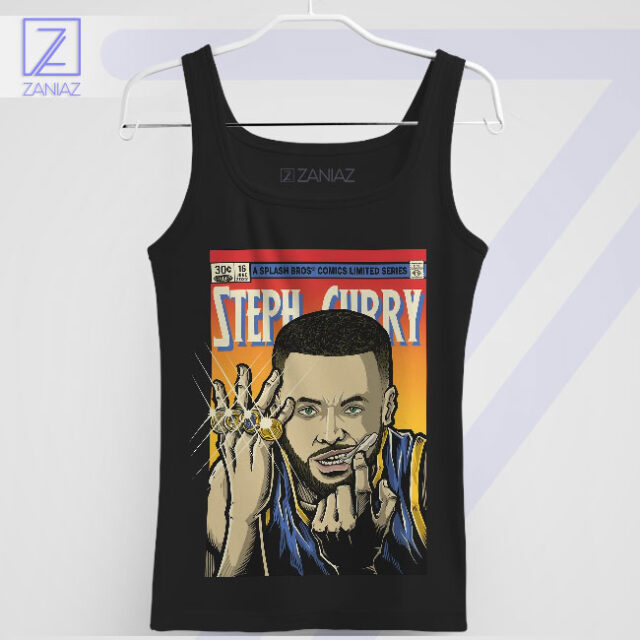 Steph Curry Basketball Comics Legend Tank Top