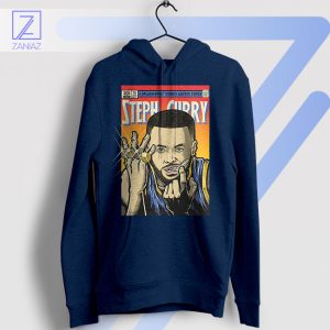 Steph Curry Slam Dunk Comics Edition Navy Hoodie