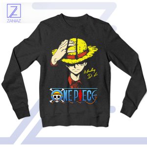 Straw Hat Captain Luffy Signature Sweatshirt