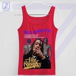Taylor Gang Lifestyle Wiz Khalifa Quote Red Tank Top