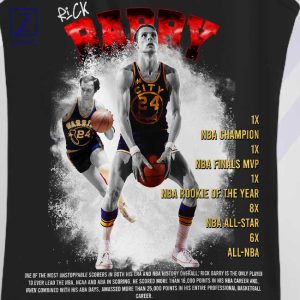The Art of Scoring Rick Barry Basketball Tank Top 2