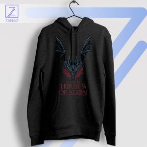The Dragon's Fury House of the Dragon Black Hoodie