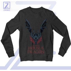 The Dragon's Roar House of the Dragon Black Sweatshirt