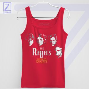 The Fab Four Star Wars Rebels Saga Red Tank Top