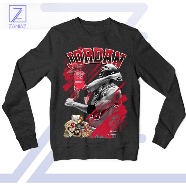 The Jordan Collection Michael Jordan Rings Sweatshirt