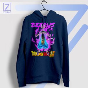 The Universe's Judge Beerus Dragon Ball Navy Hoodie