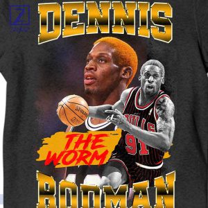 The Worm's World Dennis Rodman NBA Sweatshirt 2