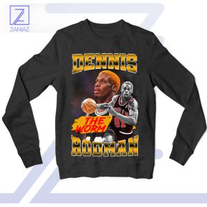 The Worm's World Dennis Rodman NBA Sweatshirt