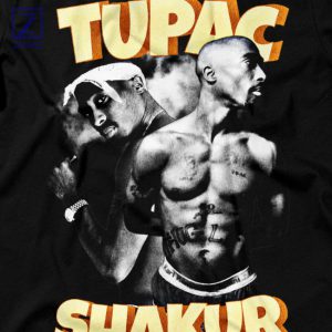Thug Life Tribute Tupac Shakur Smoke T-Shirt 2
