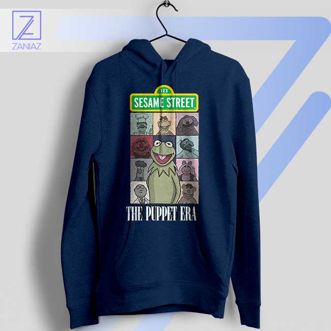 Travel Through Time Puppet Eras Tour Navy Hoodie