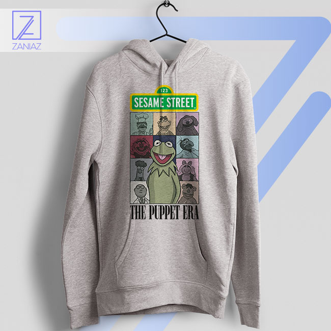 Travel Through Time Puppet Eras Tour Sport Grey Hoodie