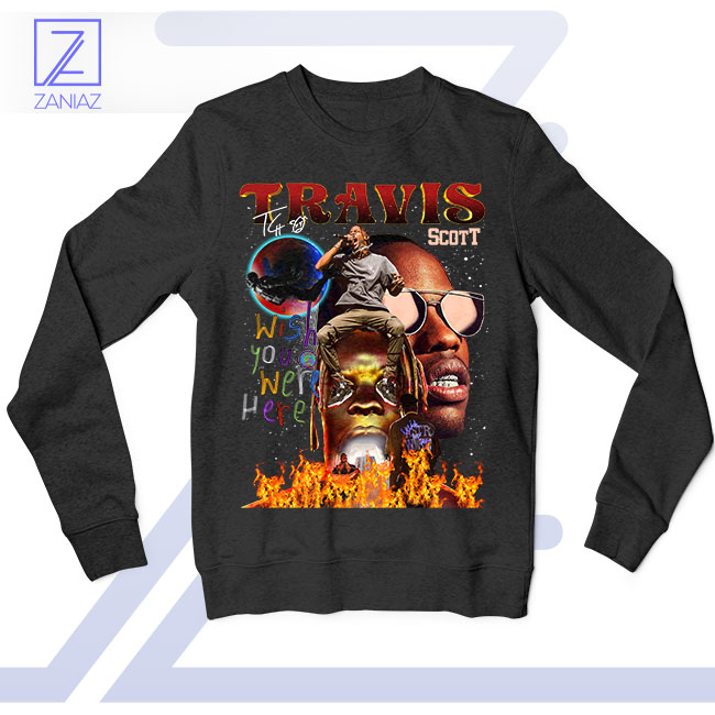 Travis Wish You Were Here Tour Art Sweatshirt