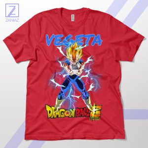 Trigger the Big Bang Vegeta's Attack Red T-Shirt