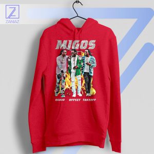 Trio Triumph Show Your Migos Love Red Hoodie