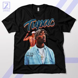 Tupac 71-96 Signature Remembering a Legend T-Shirt