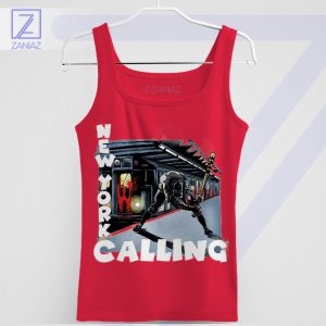 Warriors Music Baseball Furies London Calling Red Tank Top