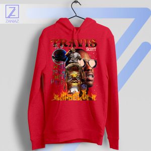 Wish You Were Here Tour Masterpiece Red Hoodie