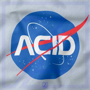 Acid Nasa closeup Tank Top - Funny Space Merch