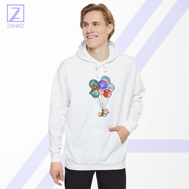 Astronaut Corgi Hoodie