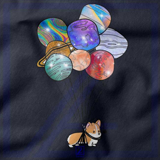 Astronaut Corgi closeup Sweatshirt - Cute Space Animals