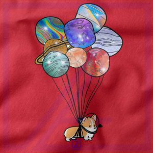 Astronaut Corgi closeup Tank Top - Cute Space Animals